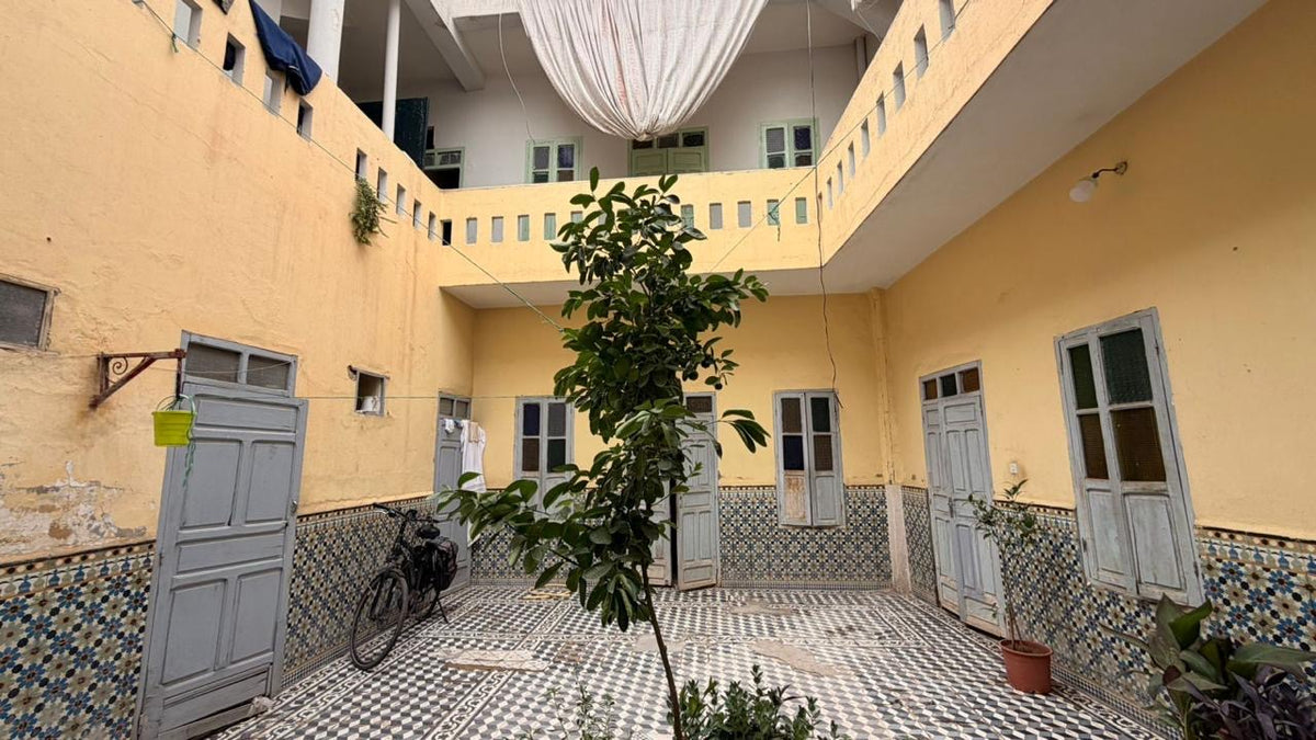 Excellent Fully Titled Riad for Sale - Bab Taghzout - 200m2 - €540,000