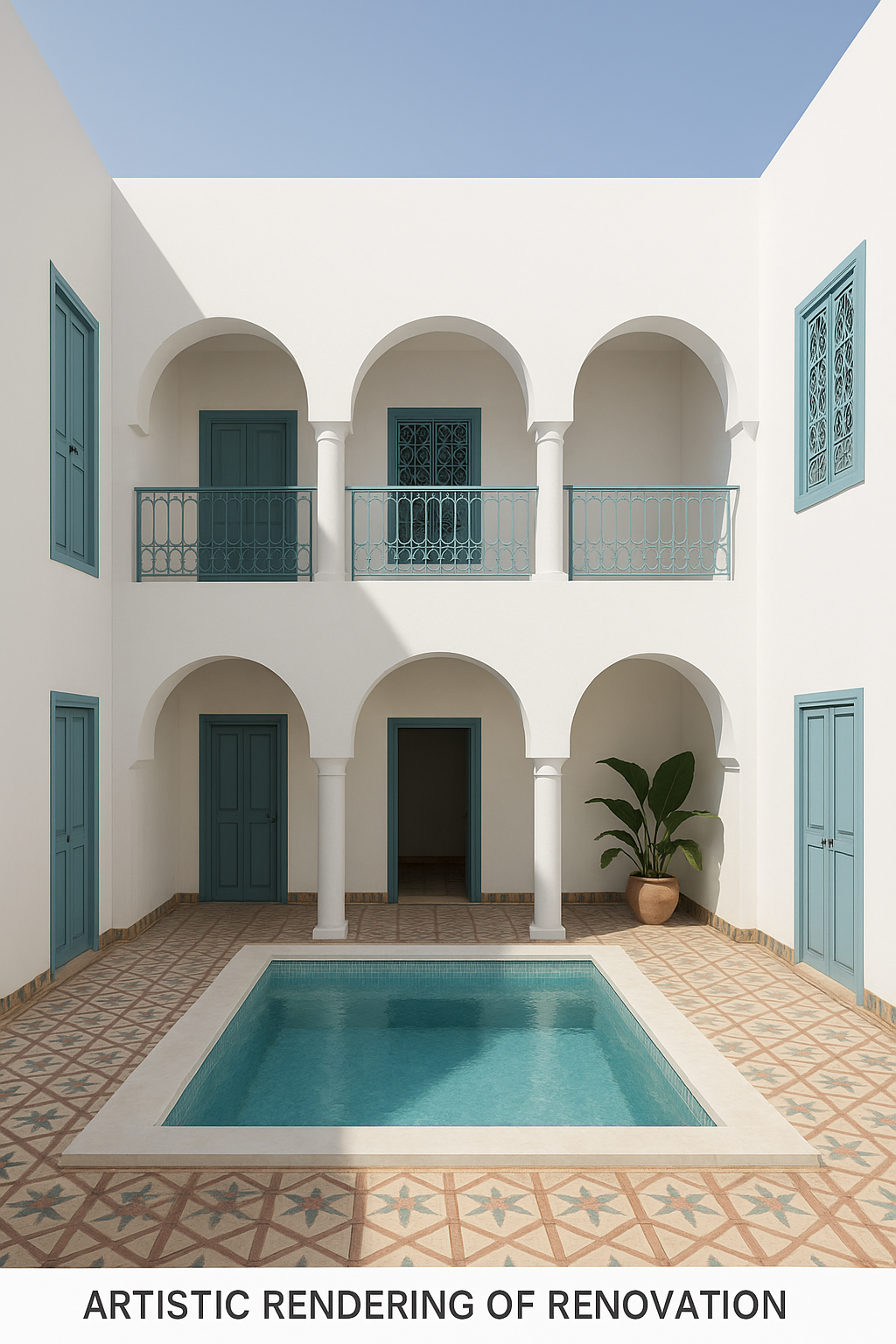 Stunning 91m2 Riad with Panoramic Views for Restoration - €130,000
